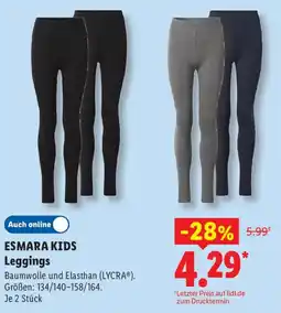 Lidl ESMARA KIDS Leggings Angebot