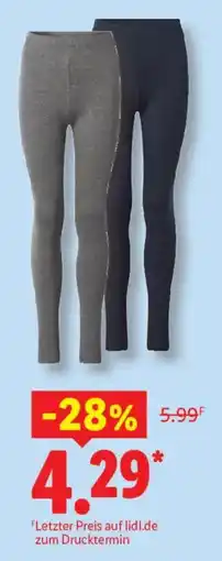 Lidl Leggings Angebot