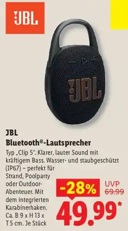 Lidl JBL Bluetooth®-Lautsprecher Angebot