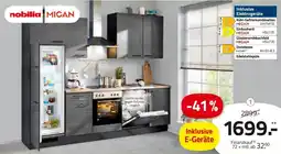 ROLLER nobilia MICAN Küchenzeile Angebot