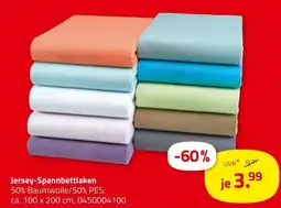 ROLLER Jersey-Spannbettlaken Angebot