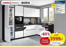 ROLLER nobilia MICAN BORA Küchenzeile Angebot
