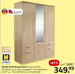 ROLLER Rauch Kombi-Drehtürenschrank Angebot