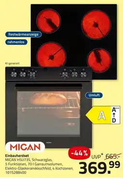 ROLLER Mican Einbauherdset Angebot