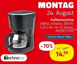 ROLLER Kaffeemaschine Technolux Angebot