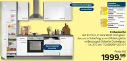 ROLLER Einbauküche VESTEL Angebot