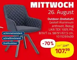 ROLLER Outdoor-Drehstuhl Angebot