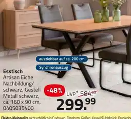 ROLLER Esstisch Artisan Eiche Angebot