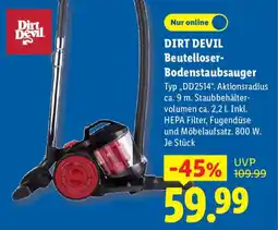 Lidl DIRT DEVIL Beutelloser-Bodenstaubsauger Angebot