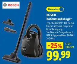 Lidl BOSCH Bodenstaubsauger Angebot