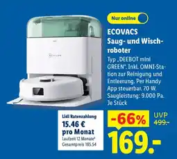 Lidl ECOVACS Saug- und Wischroboter Angebot