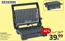 ROLLER SEVERIN Kontaktgrill Angebot