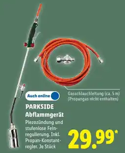 Lidl PARKSIDE Abflammgerät Angebot