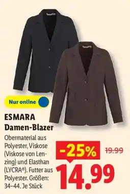 Lidl ESMARA Damen-Blazer Angebot