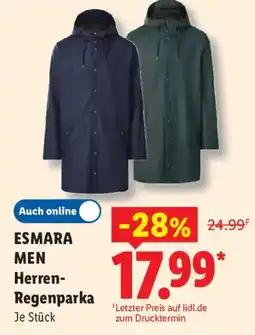 Lidl ESMARA MEN Herren-Regenparka Angebot