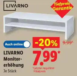 Lidl LIVARNO Monitor-erhöhung Angebot