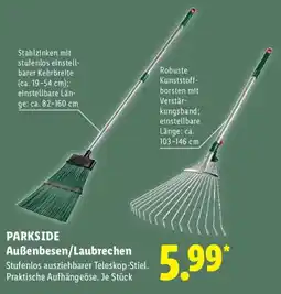Lidl PARKSIDE Außenbesen/Laubrechen Angebot