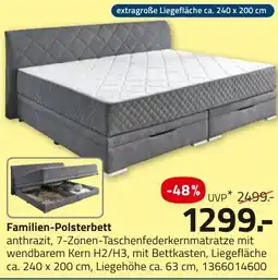 ROLLER Familien-Polsterbett anthrazit Angebot