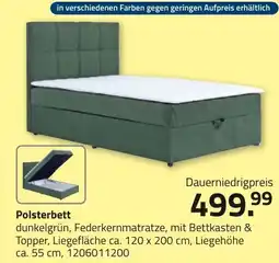 ROLLER Polsterbett Angebot