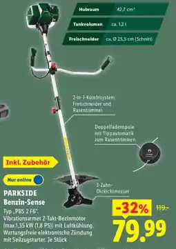Lidl PARKSIDE Benzin-Sense Angebot