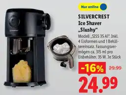 Lidl SILVERCREST Ice Shaver „Slushy“ Angebot