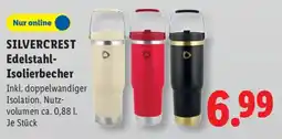 Lidl SILVERCREST Edelstahl-Isolierbecher Angebot