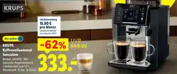 Lidl KRUPS Kaffeenvollautomat Sensation Angebot