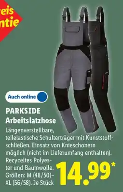 Lidl PARKSIDE Arbeitslatzhose Angebot
