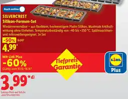 Lidl SILVERCREST Silikon-Formen-Set Angebot