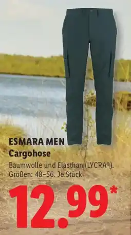 Lidl ESMARA MEN Cargohose Angebot