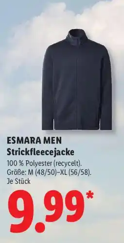 Lidl ESMARA MEN Strickfleecejacke Angebot
