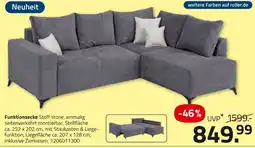 ROLLER Funktionsecke Stoff stone Angebot