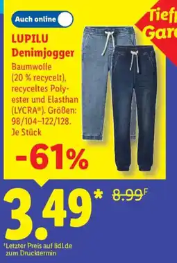 Lidl LUPILU Denimjogger Angebot