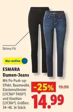 Lidl ESMARA Damen-Jeans Angebot
