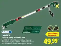 Lidl PARKSIDE Akku-Teleskop-Atschere 20 V Angebot