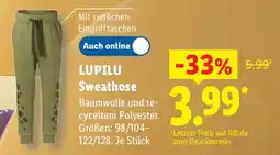 Lidl LUPILU Sweathose Angebot
