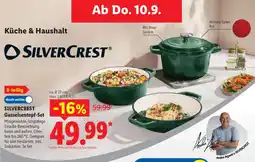 Lidl SILVERCREST Gusseisentopf-Set Angebot
