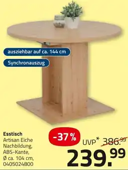 ROLLER Esstisch Artisan Eiche Angebot