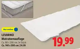 Lidl LIVARNO Matratzenauflage Angebot