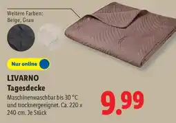 Lidl LIVARNO Tagesdecke Angebot
