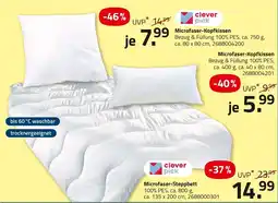 ROLLER Microfaser-Kopfkissen clever pick Angebot