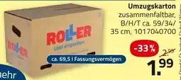 ROLLER Roller Umzugskarton Angebot