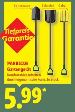 Lidl PARKSIDE Gartengerät Angebot