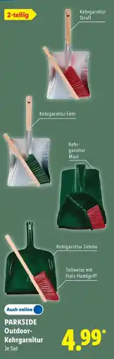 Lidl PARKSIDE Outdoor-Kehrgarnitur Angebot