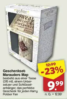 Famila Nord West Geschenkset Marauders Map Angebot
