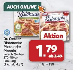 Famila Nord West Dr. Oetker Ristorante Pizza oder Piccola Angebot