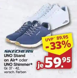 Famila Nord West SKECHERS UNO Stand on Air oder UNO Shimmer Angebot