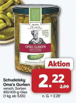 Famila Nord West Schudeisky Oma's Gurken Angebot
