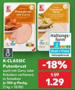 Kaufland K-CLASSIC Putenbrust Angebot