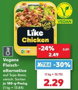 Kaufland Vegane Fleisch-alternative Angebot